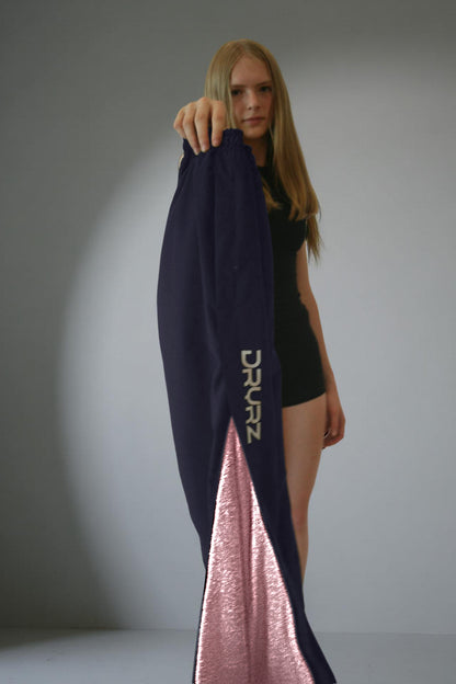 BambooLayer™ Recovery Joggers - Navy & Pink